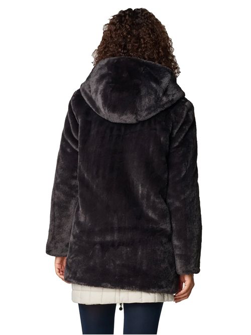 SAVE THE DUCK Bridget Reversible Faux Fur Jacket SAVE THE DUCK | D40070W40009